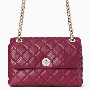 NWT KATE SPADE Natalia Medium Flap  Leather Shoulder Bag